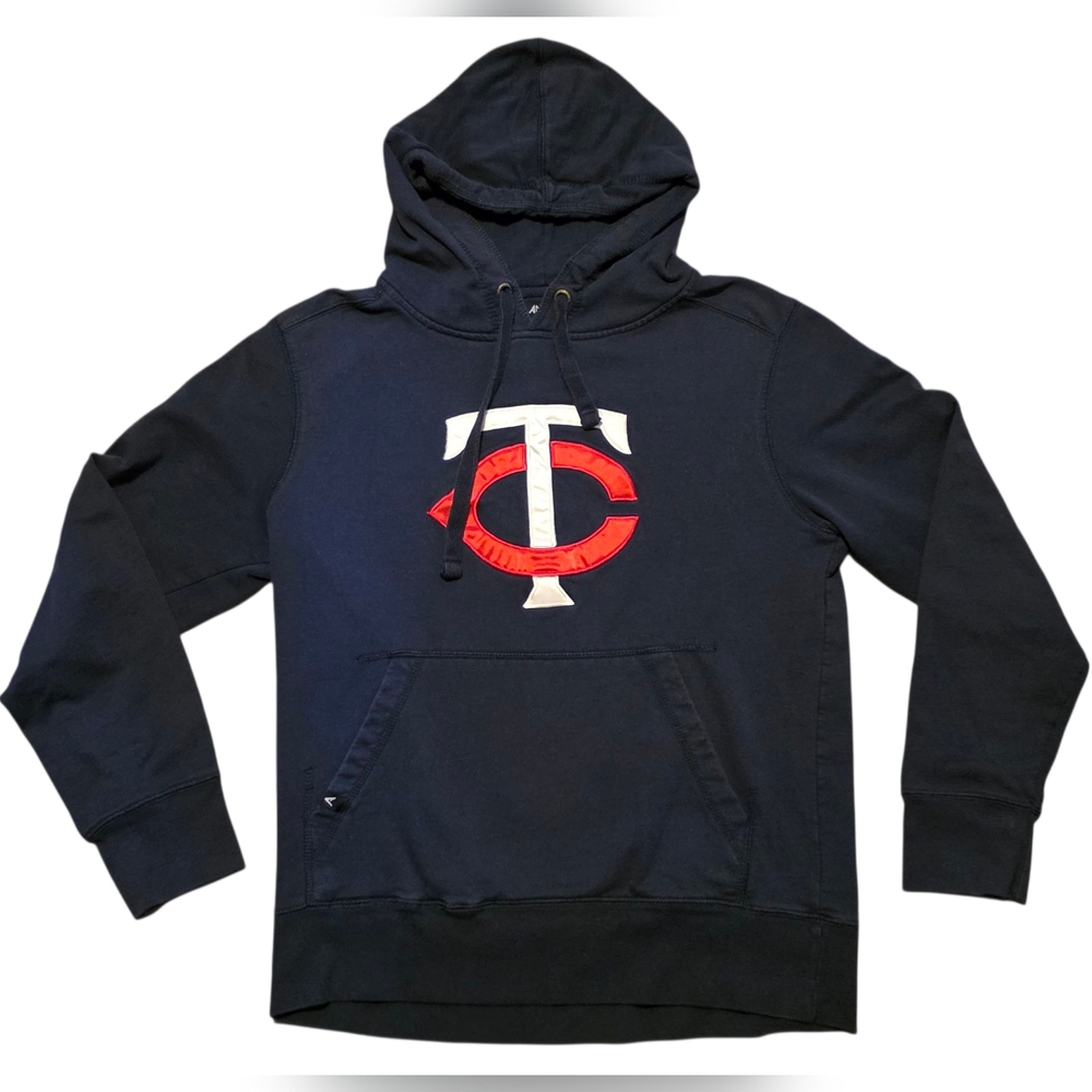Minnesota Twins Antigua Blue and Red Sweatshirt M